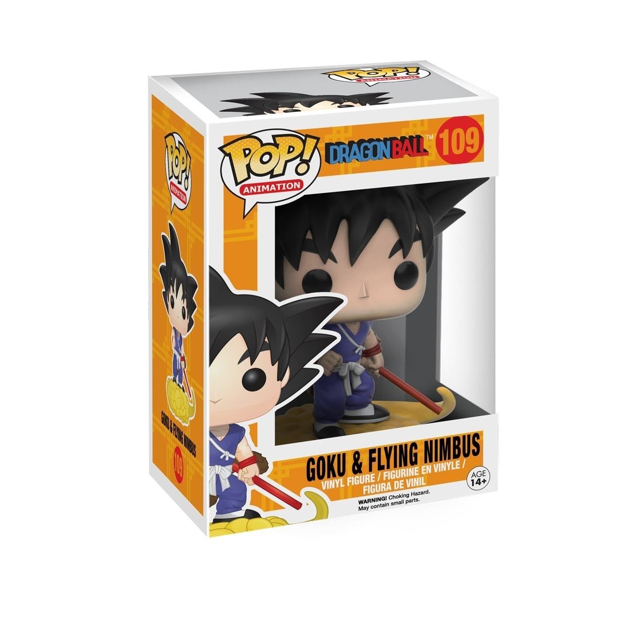 Funko Pop! Goku & Nimbus - Dragon Ball Z Vinyl Figure | 3.75 Inch | Multicolour