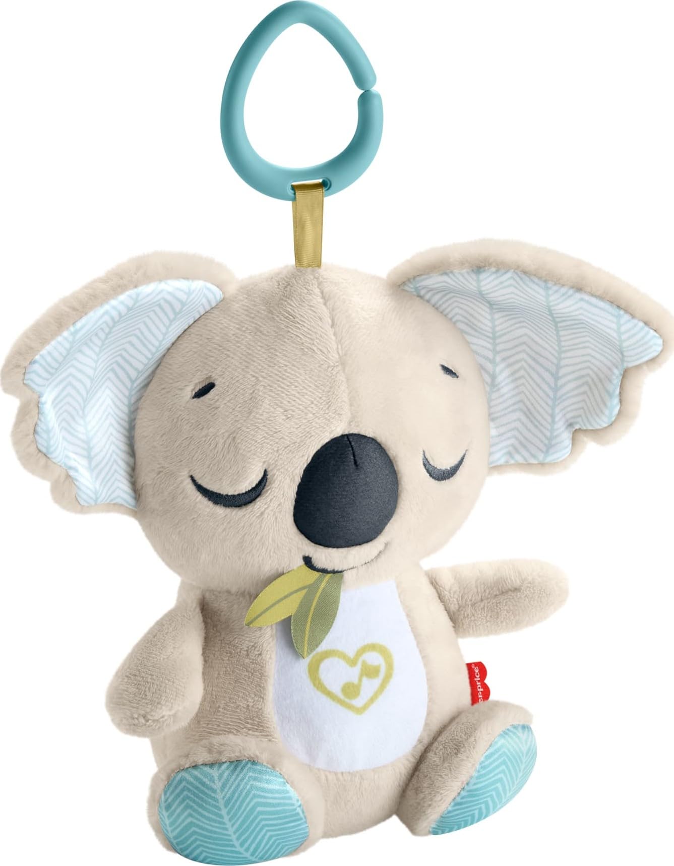 Fisher-Price On-the-Go Koala Soother - Plush Portable Sound Machine for Newborns 0+ Months