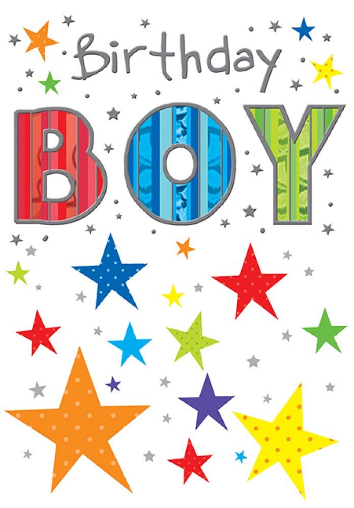 Piccadilly Greetings Birthday Card for Boys | 7 x 5 Inches | Includes Envelope 1