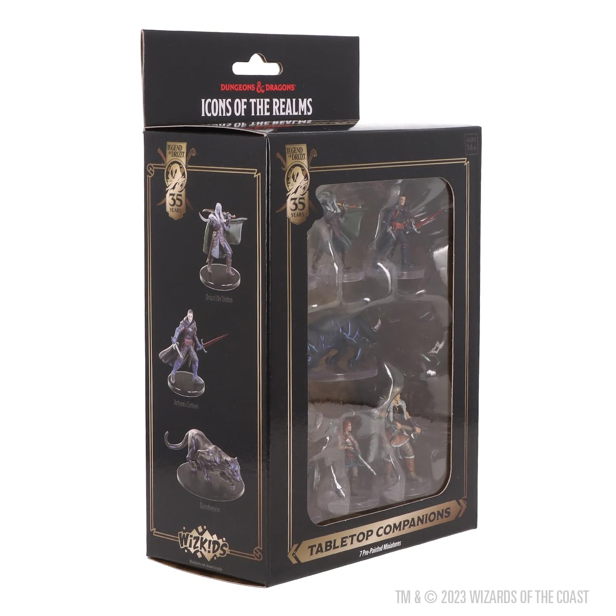 Wizkids D&amp;D The Legend of Drizzt 35. Jubiläums-Miniaturen, vorbemalte Tabletop-Begleiter, Box-Set 13