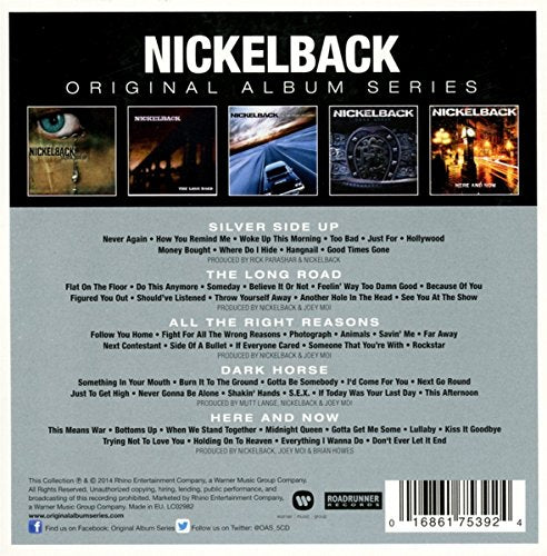 Nickelback - Original Album Series [CD Box Set]