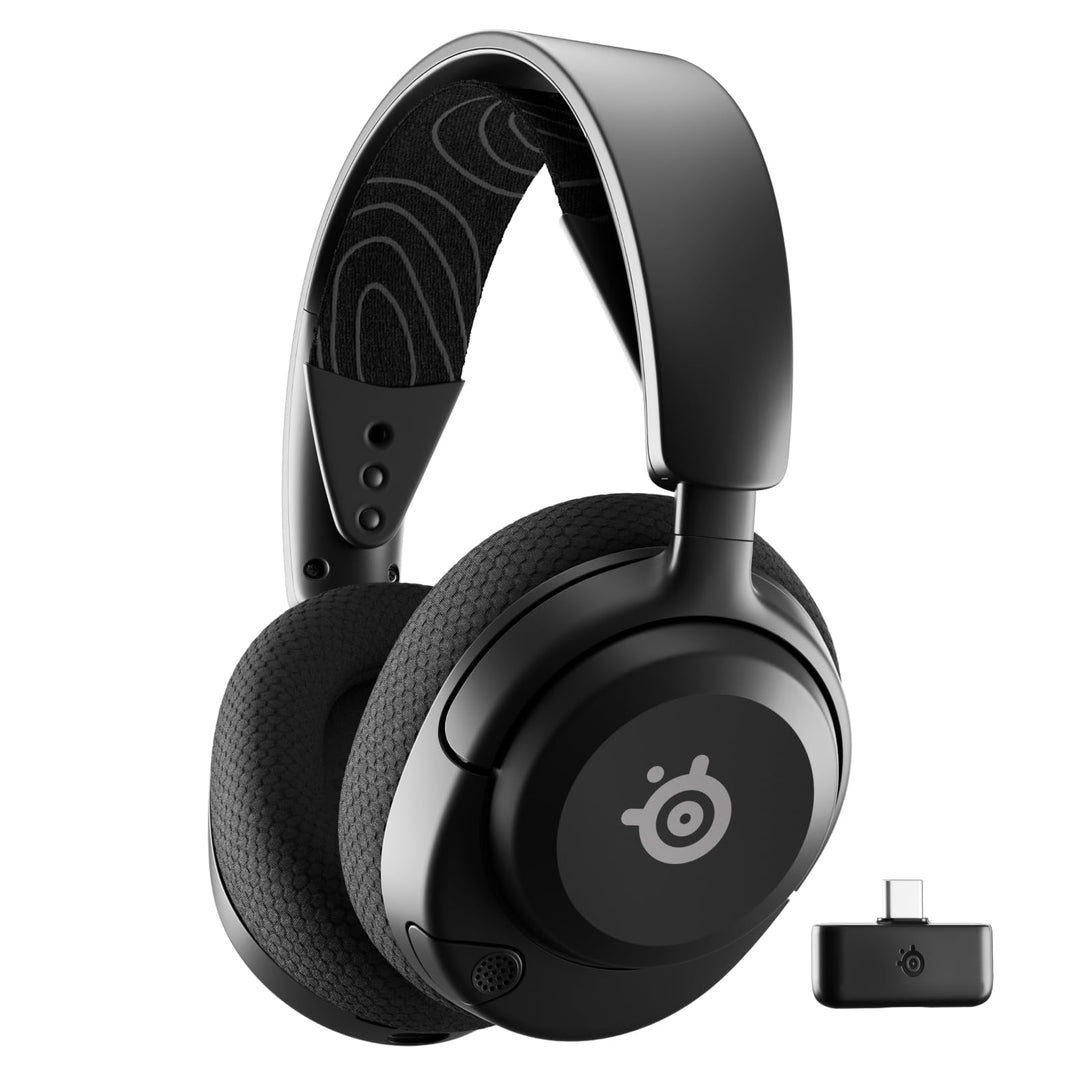 SteelSeries Arctis Nova 5 Wireless - Gaming Headset for PC, PS5, PS4, Switch, Xbox - 60H Battery, 2.4GHz & Bluetooth, ClearCast Mic