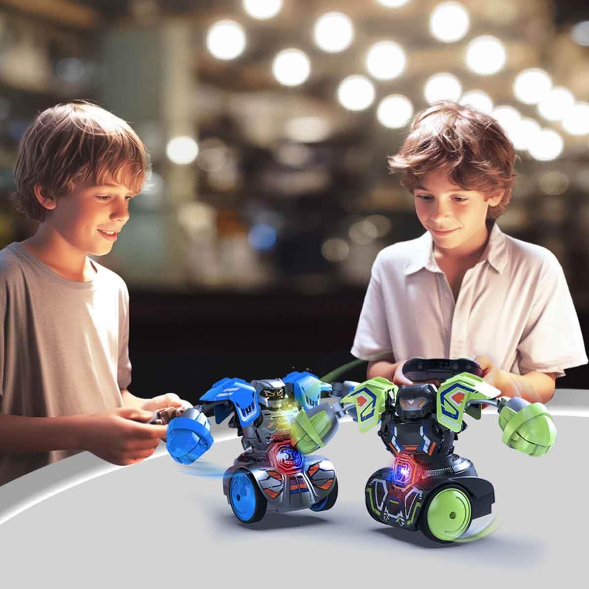 SilverLit YCOO Robo Kombat Tornado - Interactive Robot Fighting Playset with 360° Spin, Ages 5+ 7