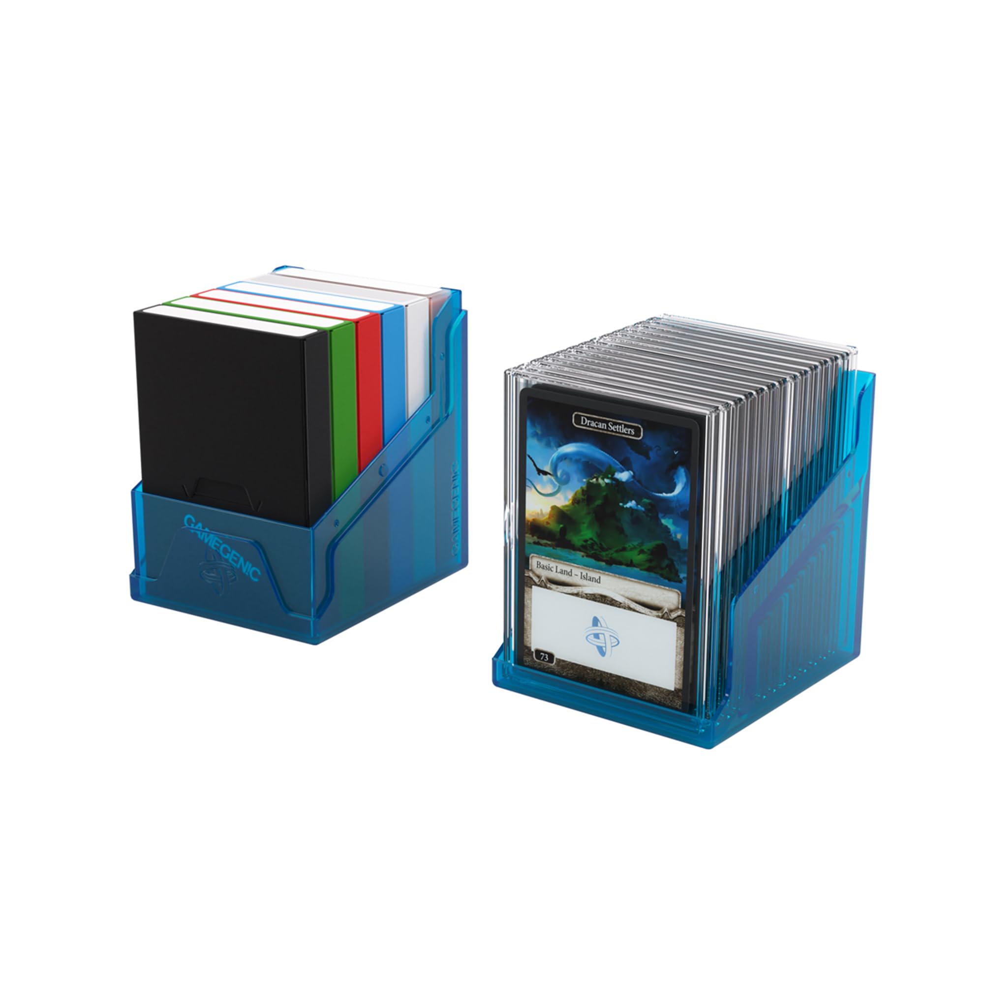 Gamegenic Bastion 100+ XL Deck Box - Blue for MTG, Pokémon, Yu-Gi-Oh! TCGs 3