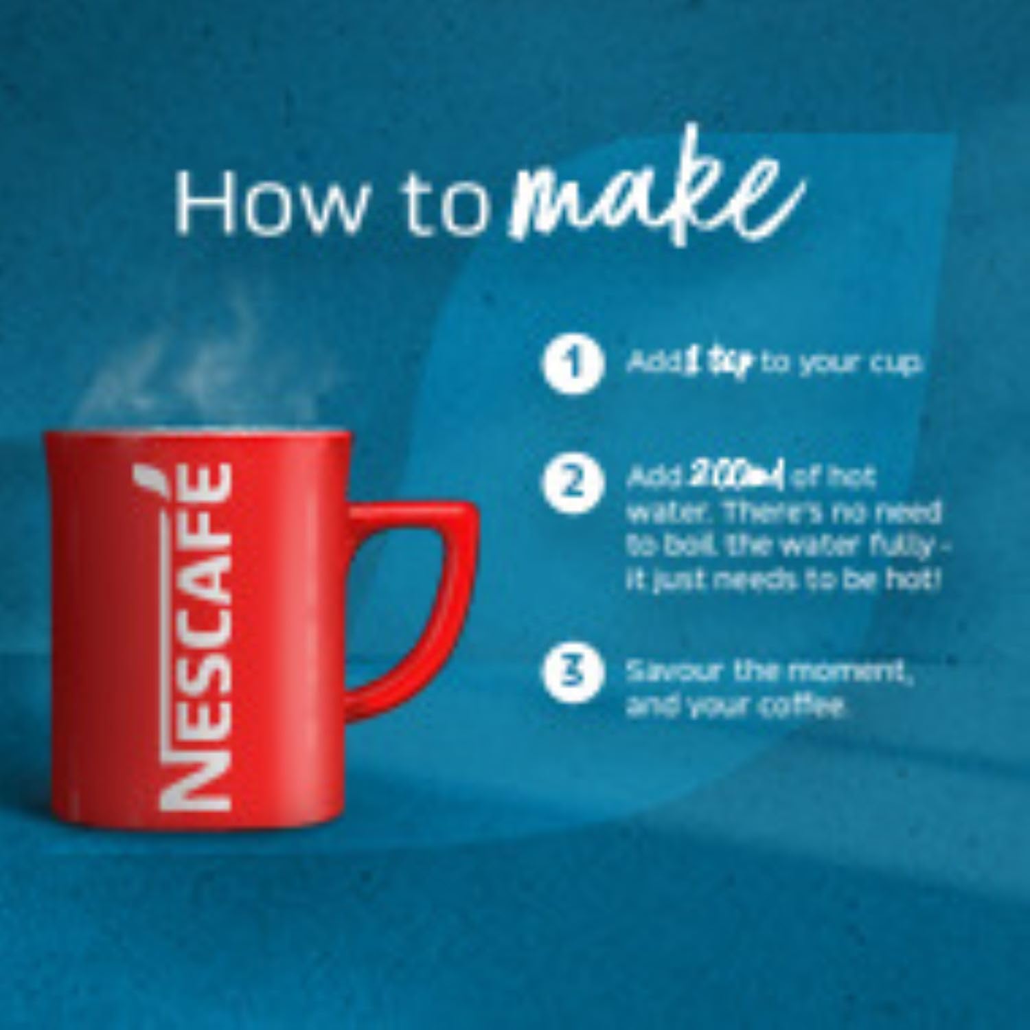 NESCAFÉ Original Decaf Instant Coffee 190g - Rich Aroma, Full and Bold Flavor 13