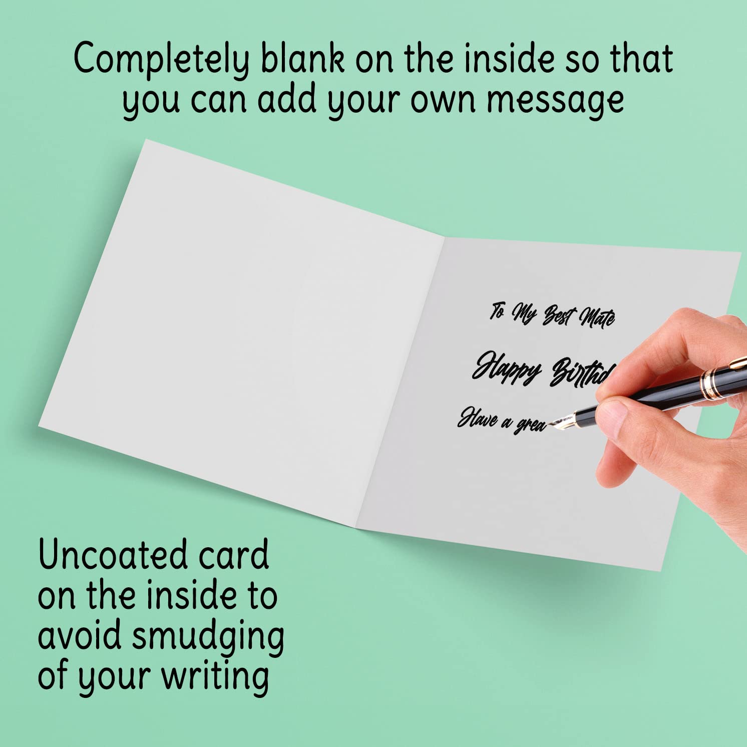 Stuff4 Loving Message Anniversary/Valentine's Day Card for Him or Her | 145mm x 145mm 4