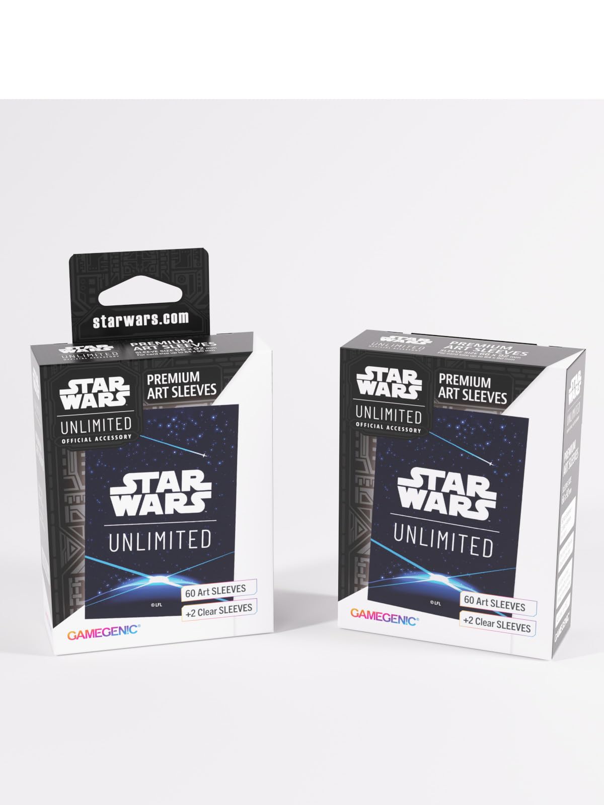 Gamegenic Star Wars: Unlimited Art Sleeves – Blaues Kartenrückseitendesign
