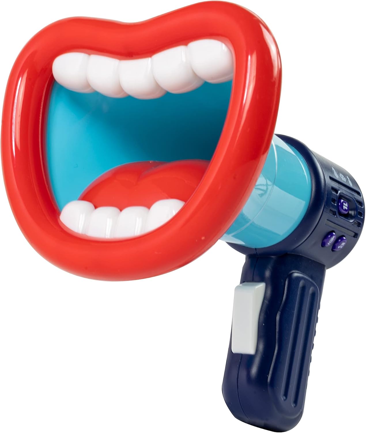 Loudmouth Electronic Voice Changer - 3 Voice Modes & Record Function, Red White and Blue 1
