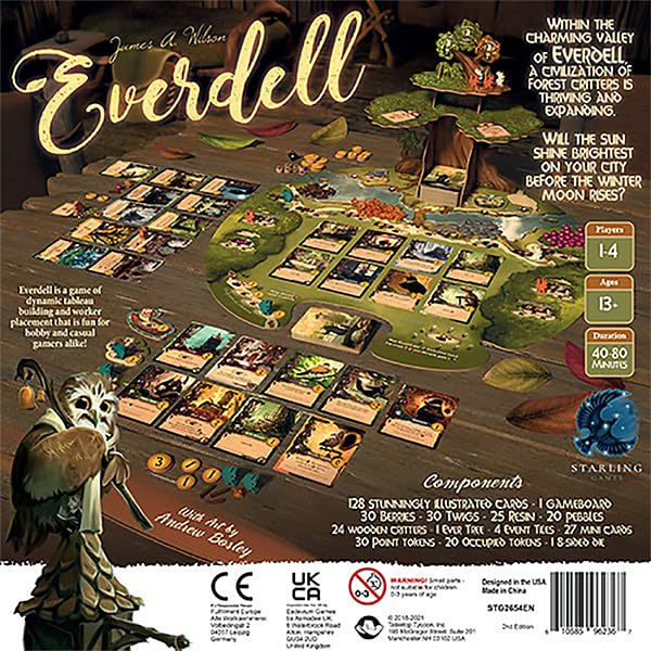 Starling Games Everdell Standard Edition 2nd Edition Board Game