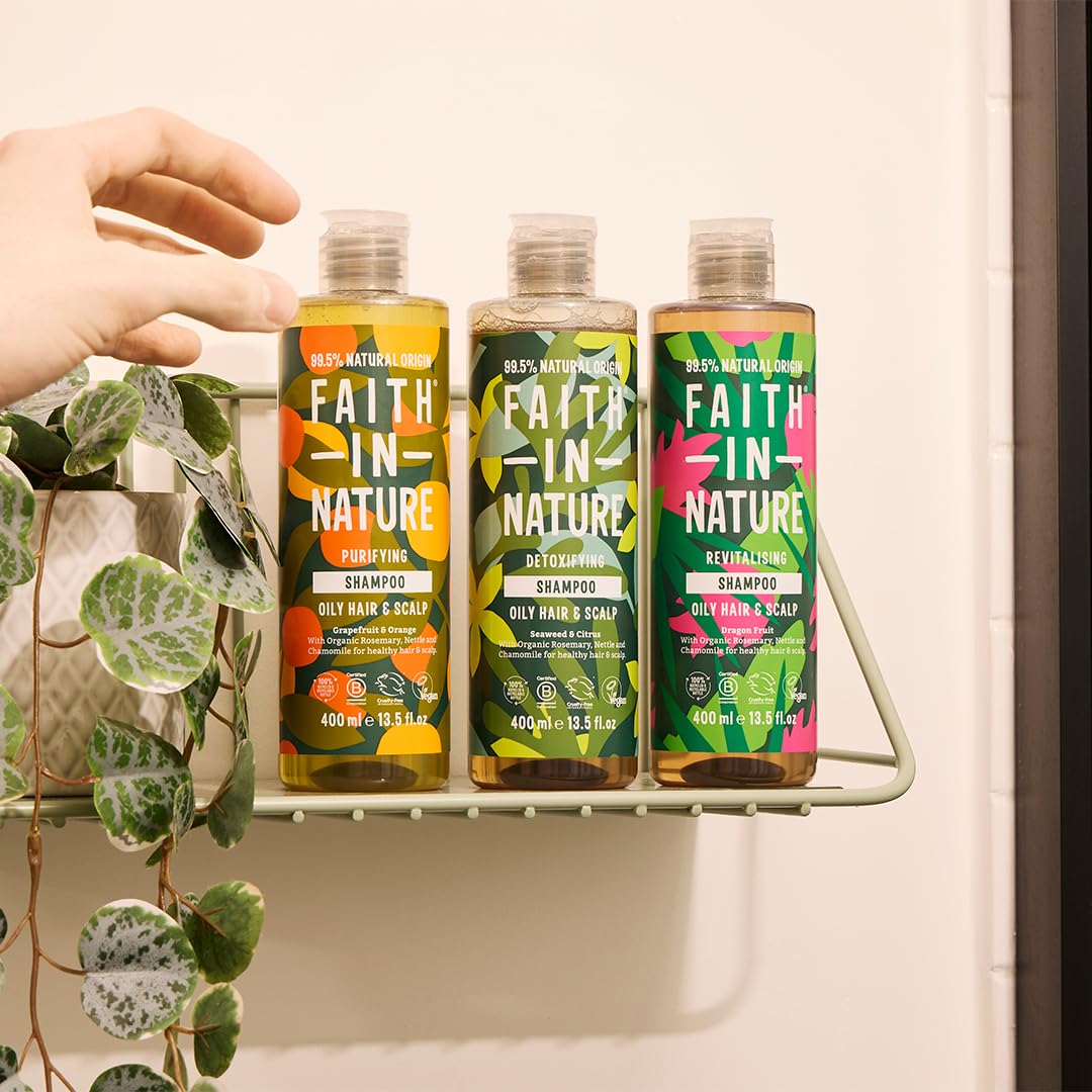 Faith In Nature - Dragon Fruit Shampoo for Oily Hair & Scalp (400ml) 8