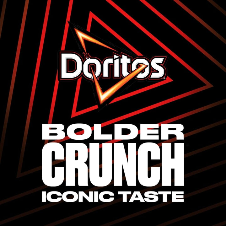 Doritos Tangy Cheese Tortilla Chips, 40g (Case of 32) - Bold Flavour, Vegetarian Crisps