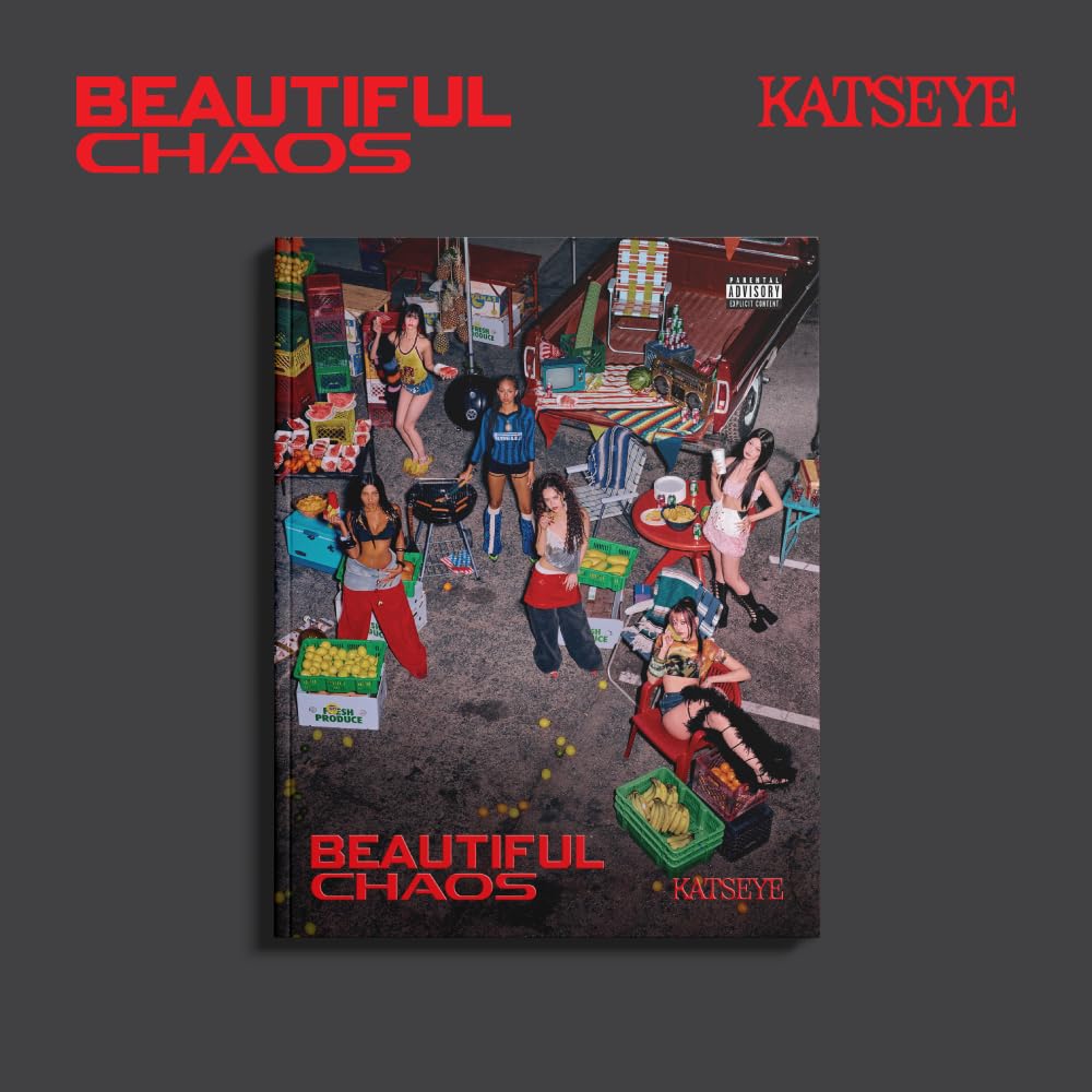 KATSEYE - BEAUTIFUL CHAOS (Beautiful Ver.) [Audio CD] 1