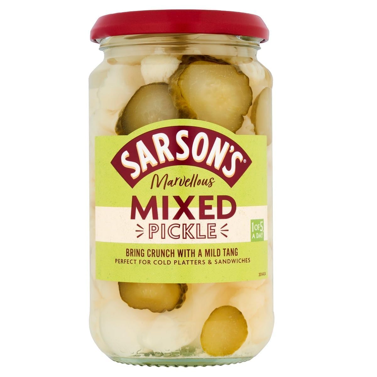 Sarson's Silverskin Onions in Vinegar - Tangy Crunch Pickled Vegetables | 460g Jar 4