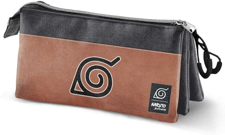Karactermania Naruto Triple ECO Symbol Pencil Case (03907)