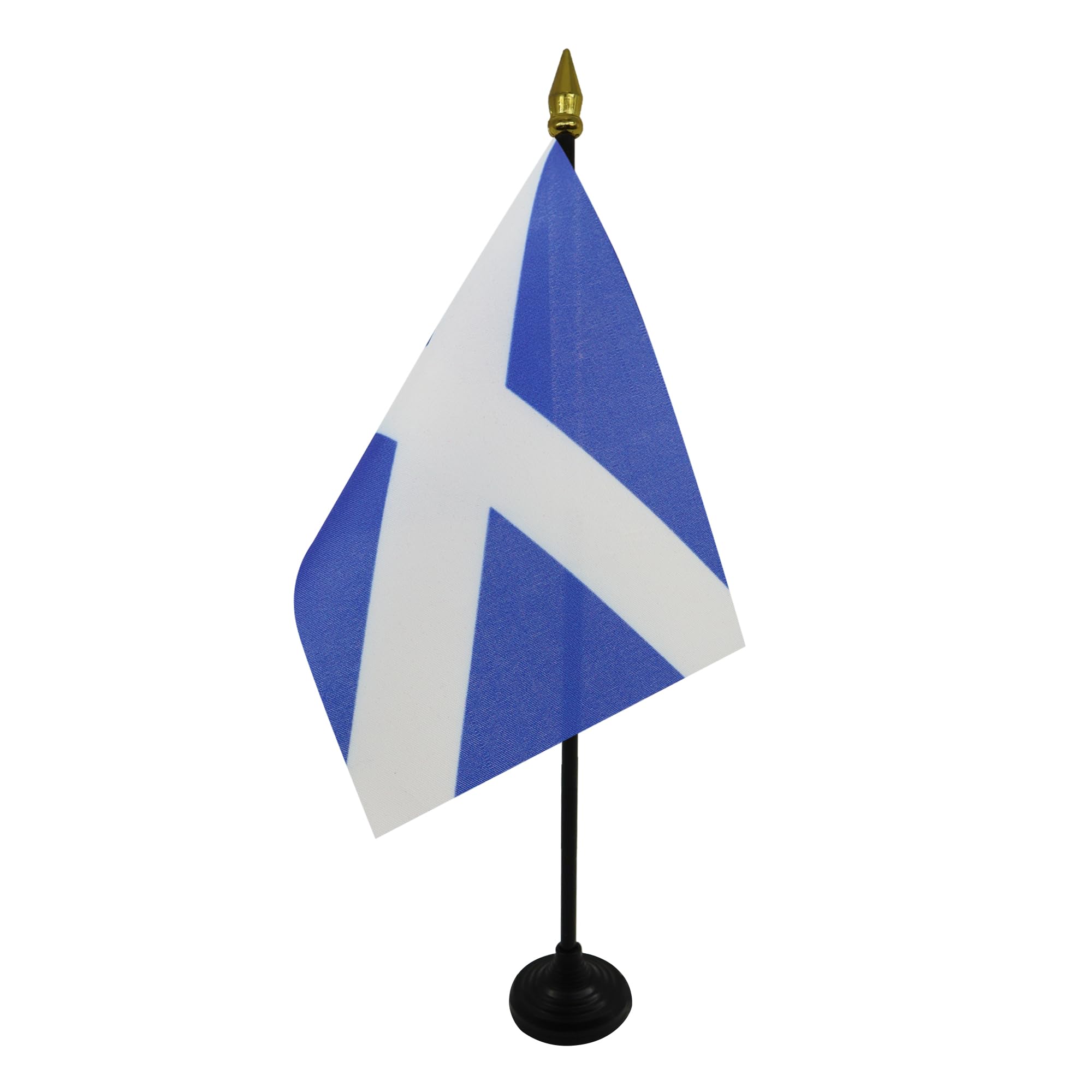 AZ FLAG Scotland Table Flag 15 x 10 cm | 100% Polyester | Includes Detachable Base