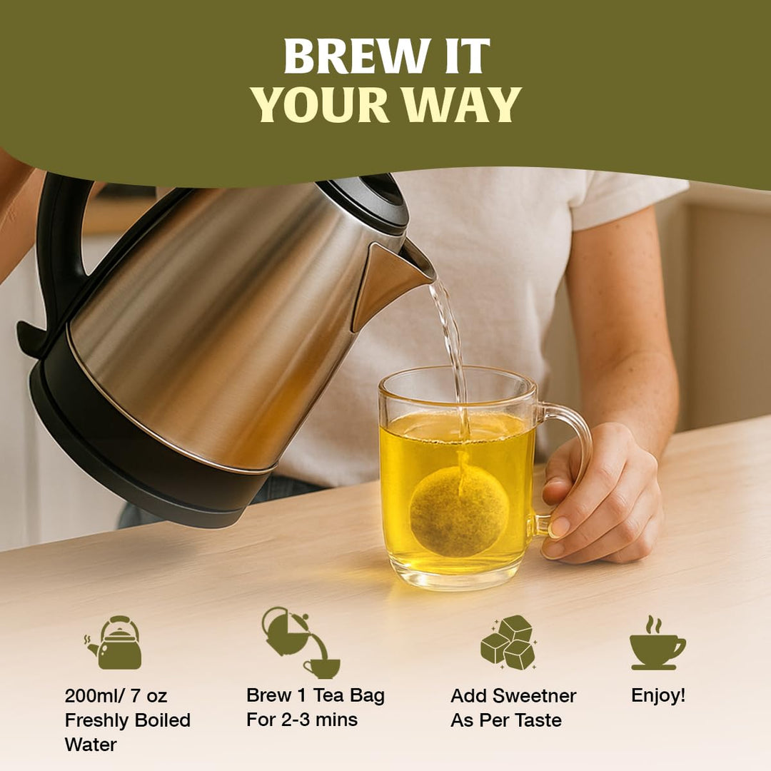 HANDPICK Fennel Tea (100 Eco Conscious Tea Bags) - Caffeine & Gluten Free
