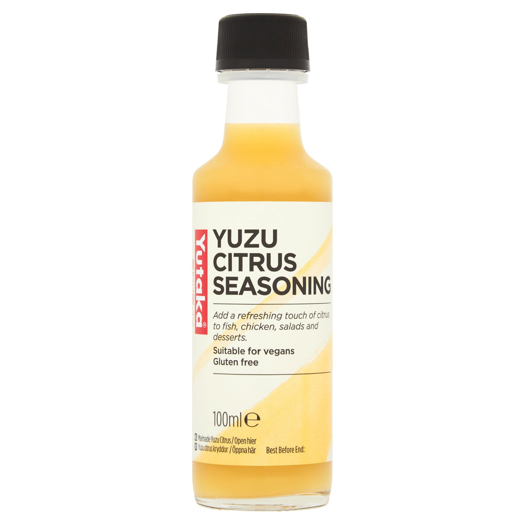 Yutaka Yuzu Seasoning Sauce 100ml - Zesty Japanese Citrus Sauce with Soy & Vinegar