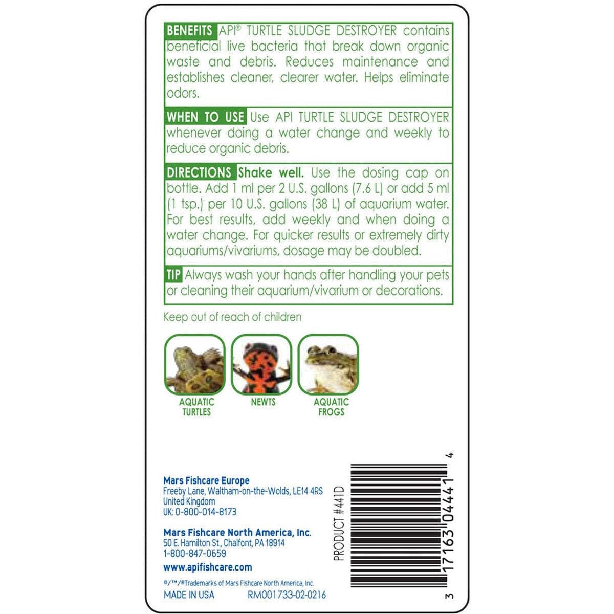 API Turtle Sludge Destroyer Aquarium Cleaner and Sludge Remover Treatment | 237 ml Liquid 3