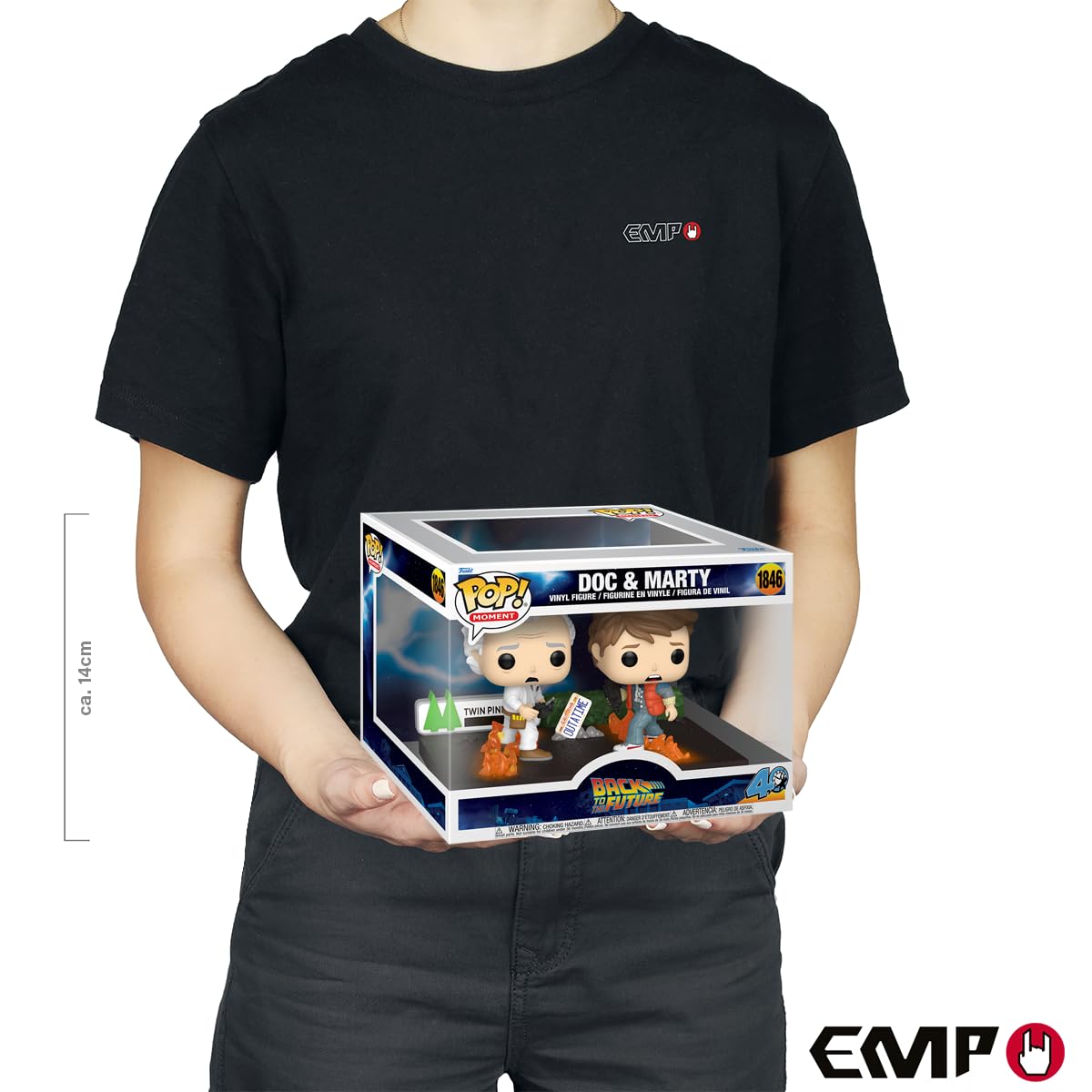 Funko Pop! Moments - Back to the Future Doc & Marty Vinyl Figure 3