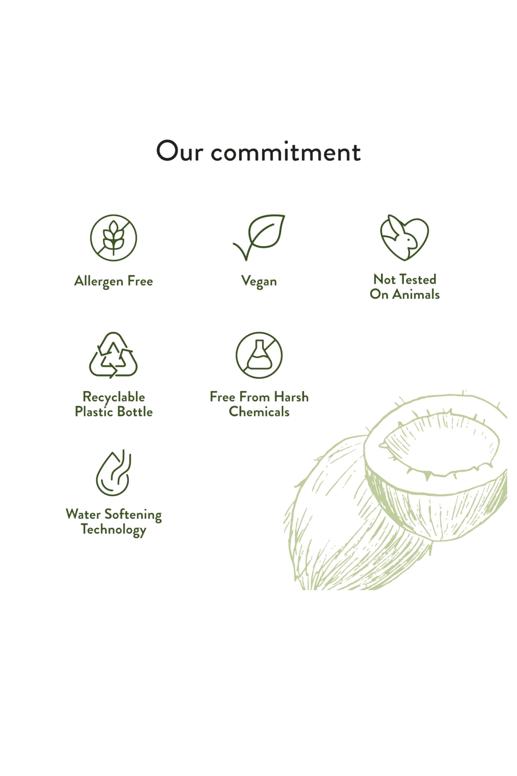 Nimble Cares Plant Based Non Bio Laundry Detergent Fragrance Free 1000ml