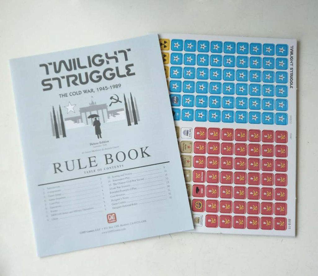 GMT Games Twilight Struggle: The Cold War 1945–1989 Deluxe Edition Board Game 7