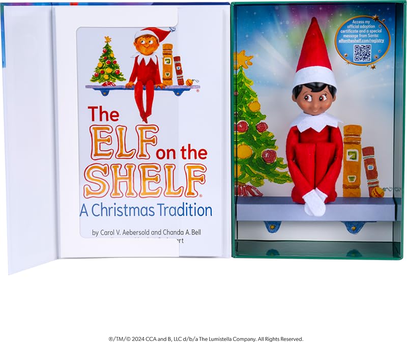 The Elf on the Shelf: A Christmas Tradition - Boy Scout Elf with Brown Eyes (Ages 3-9) 10