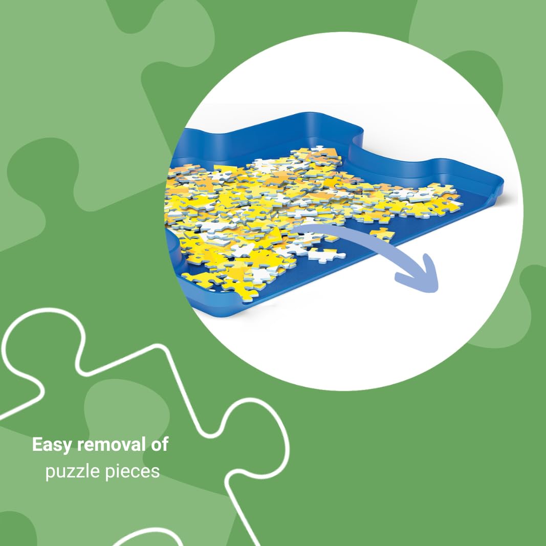 Ravensburger Puzzle Sorting Trays - Sort & Go Accessory for Puzzles up to 1000 Pieces | Stackable Plastic Trays 5