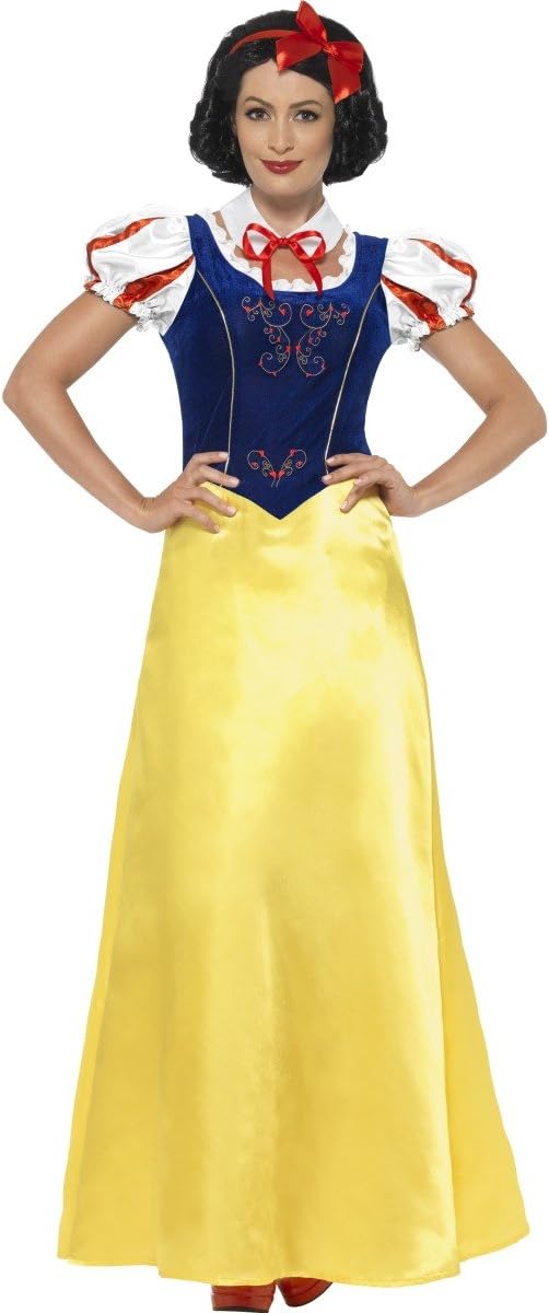 Smiffys Princess Snow Costume - Adult Women XS (24643XS)