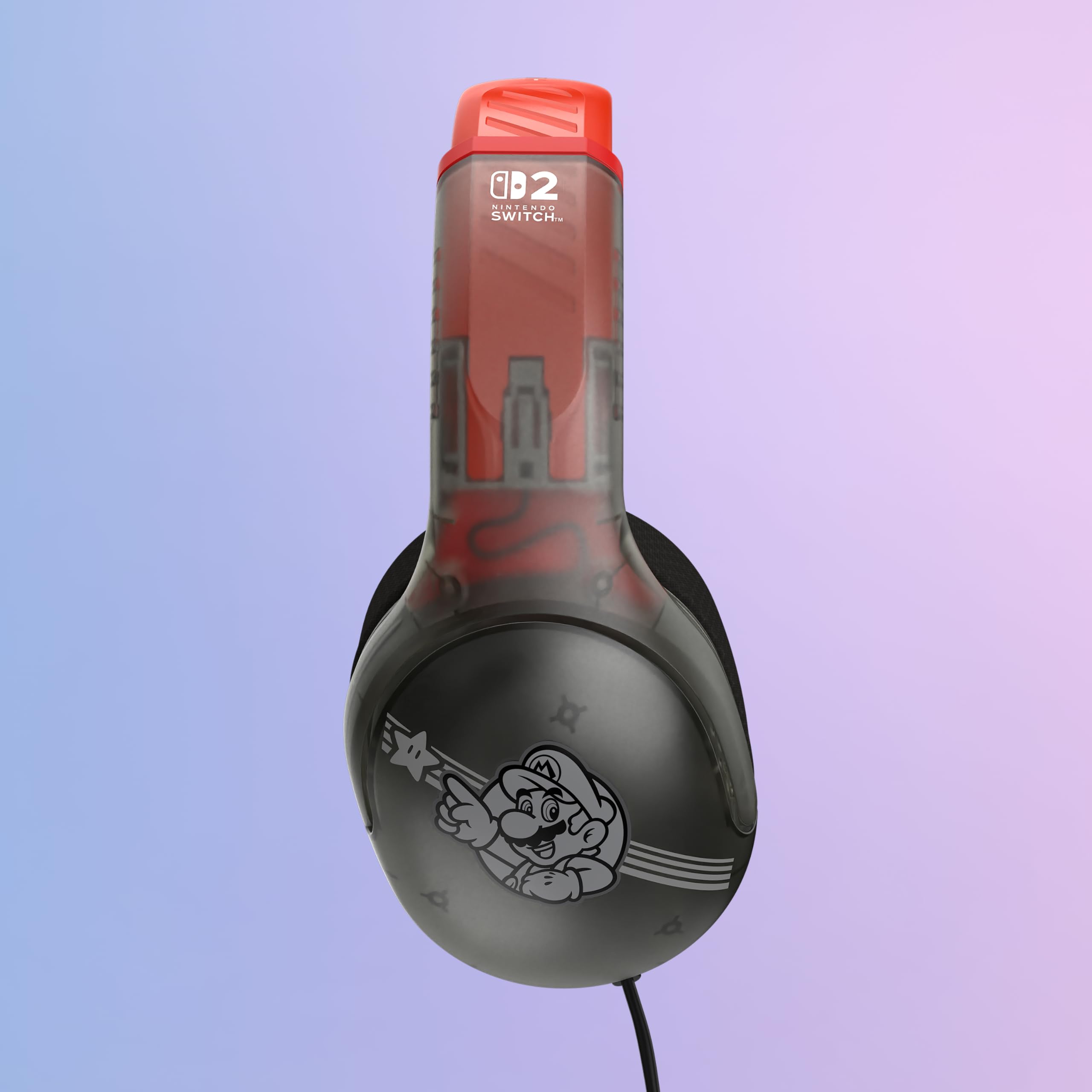 Turtle Beach Airlite Fit Mario Star Wired Gaming Headset | Officially Licensed for Nintendo Switch 2 2