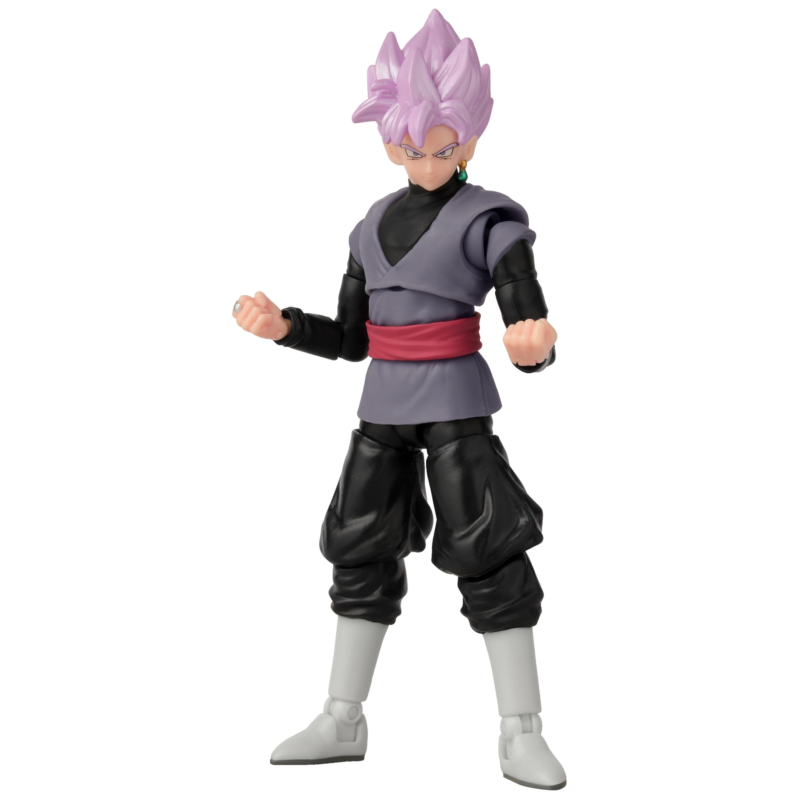 BANDAI Dragon Ball Evolve Super Saiyan Rose Goku Black Action Figure | 5 Inches | 27+ Points of Articulation 4