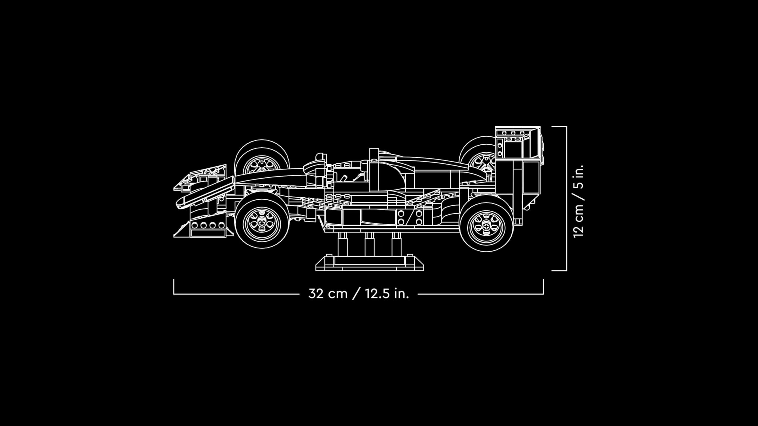 LEGO Icons McLaren MP4/4 & Ayrton Senna - F1 Model Car Building Set for Adults 9