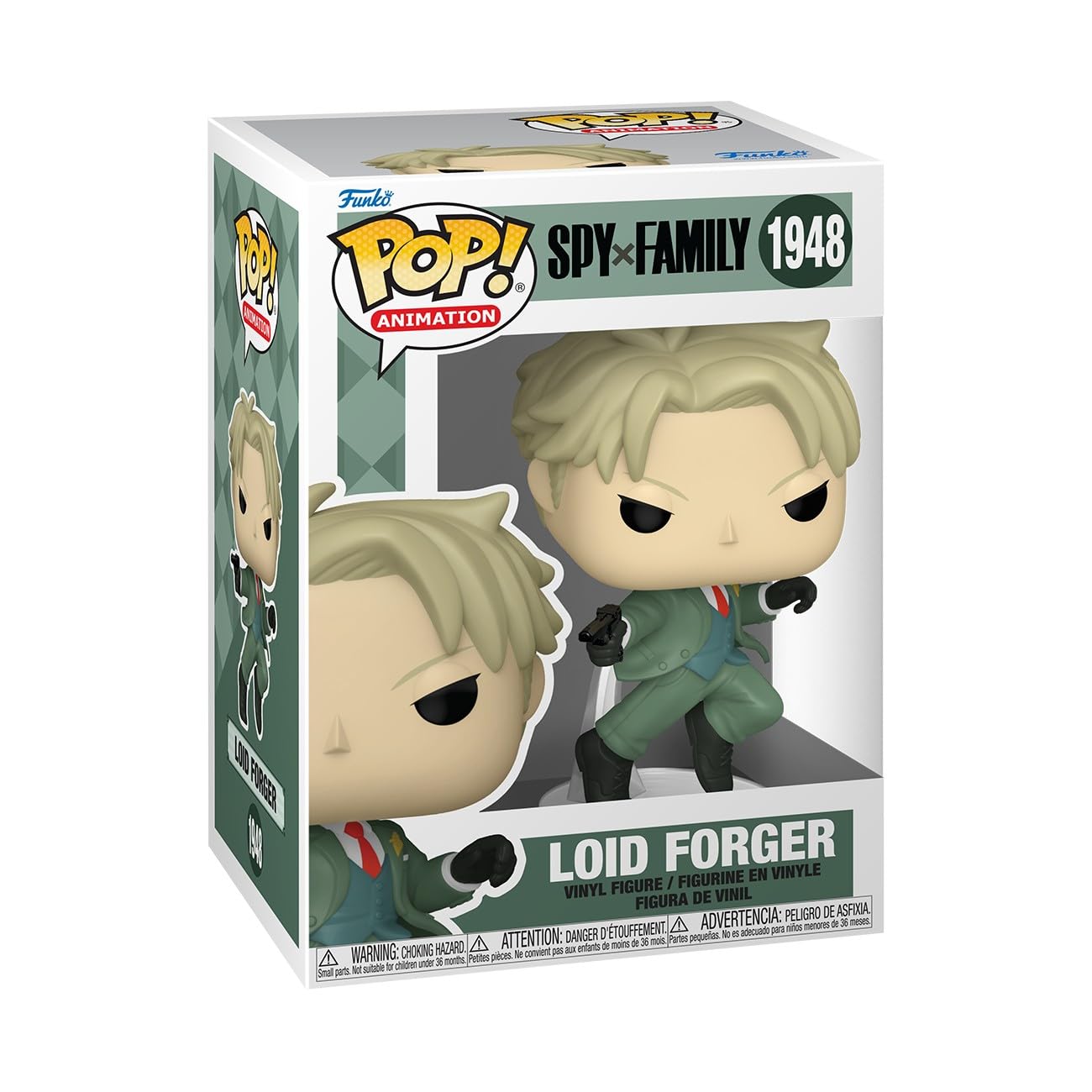 Funko Pop! Vinyl: Spy X Family - Loid Forger Miniature Figure | 3.75 in | Limited Edition 1