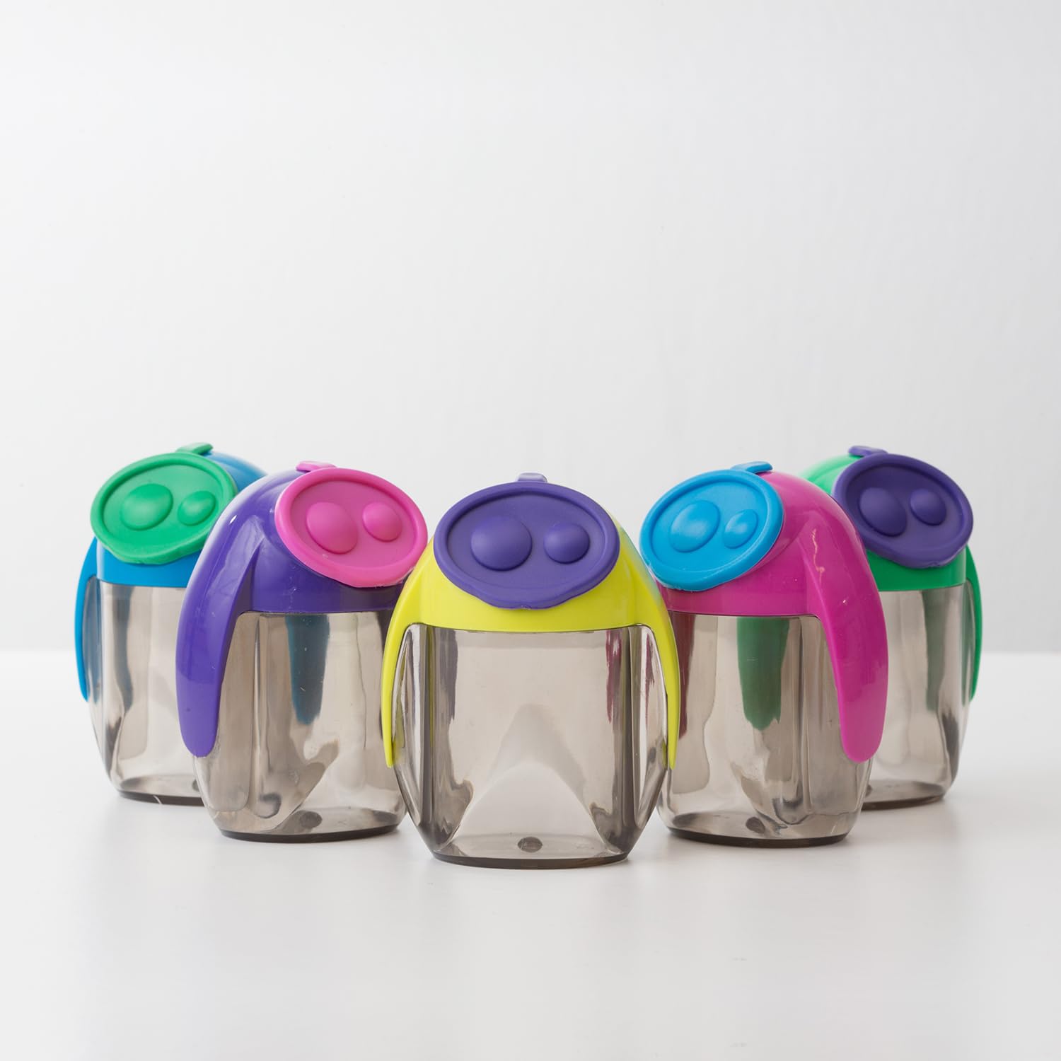 Kores Double Hole Pencil Sharpener with Container - German Steel Blades, Assorted Colors 2