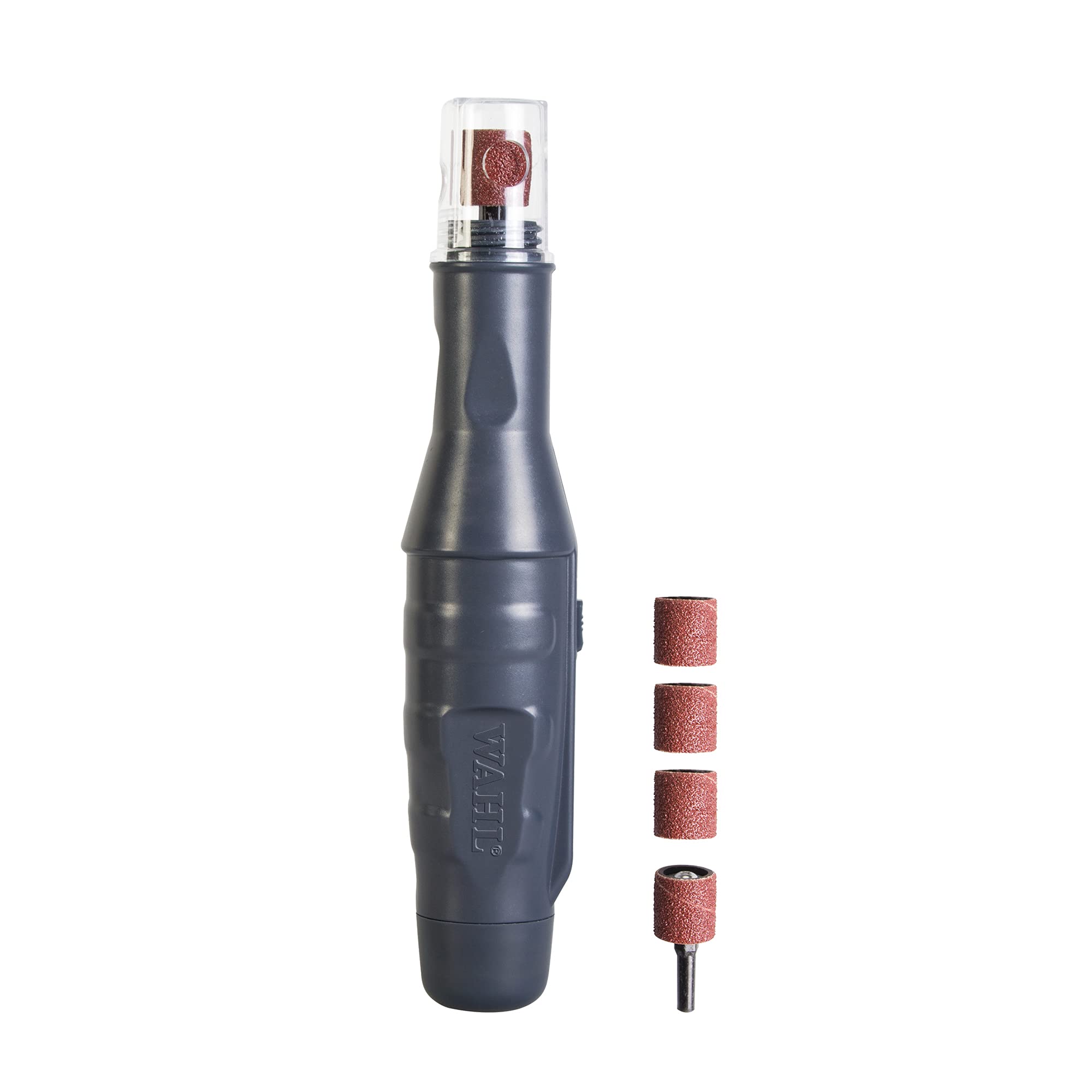Wahl Battery Nail Grinder - Dual-Speed Rotary Filing | Portable & Low Noise | Includes 2 Grinding Heads