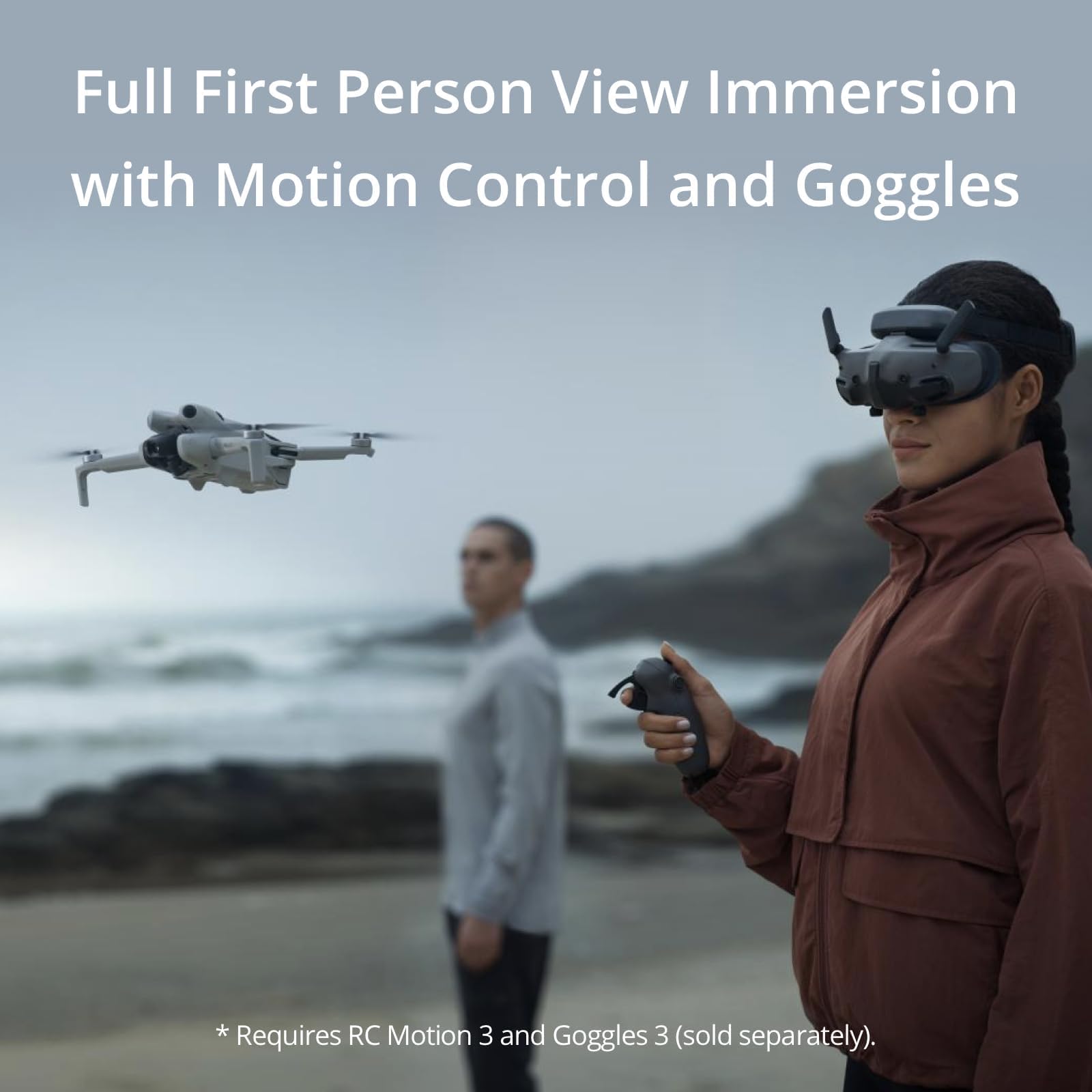 DJI Mini 4 Pro with DJI RC-N2 - 4K HDR Folding Drone with 34-Min Flight Time & Omnidirectional Obstacle Sensing 4
