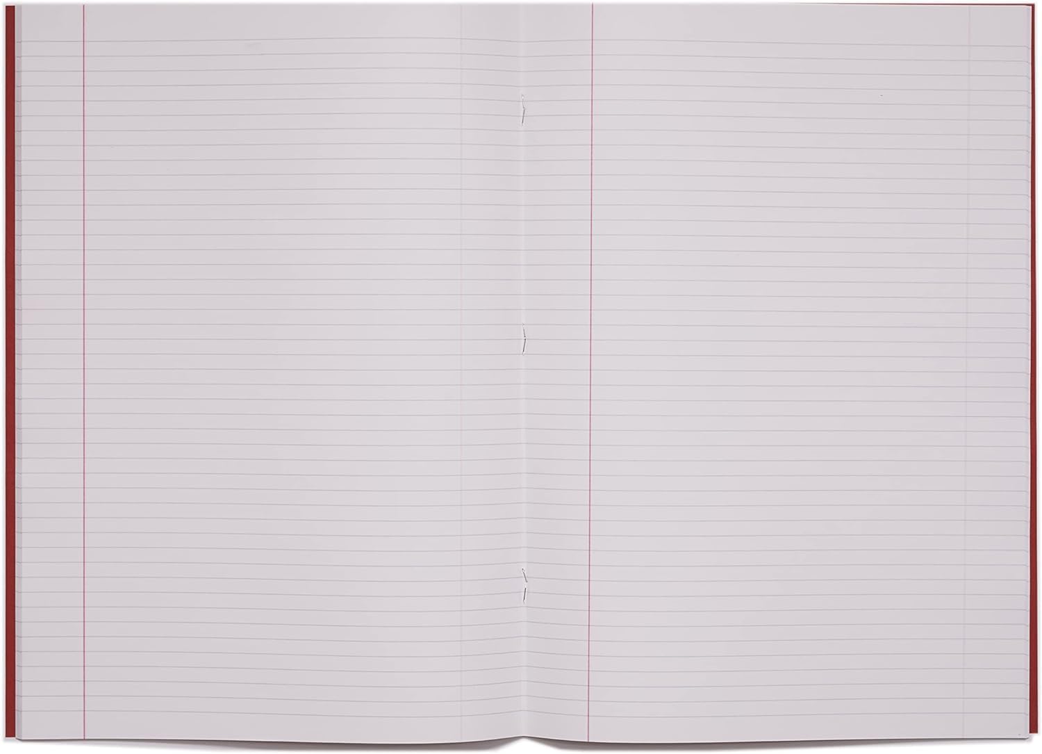 Rhino Composition Notebooks - A4, 64 Pages, 6mm Lined with Margin, Red, 10-Pack 6