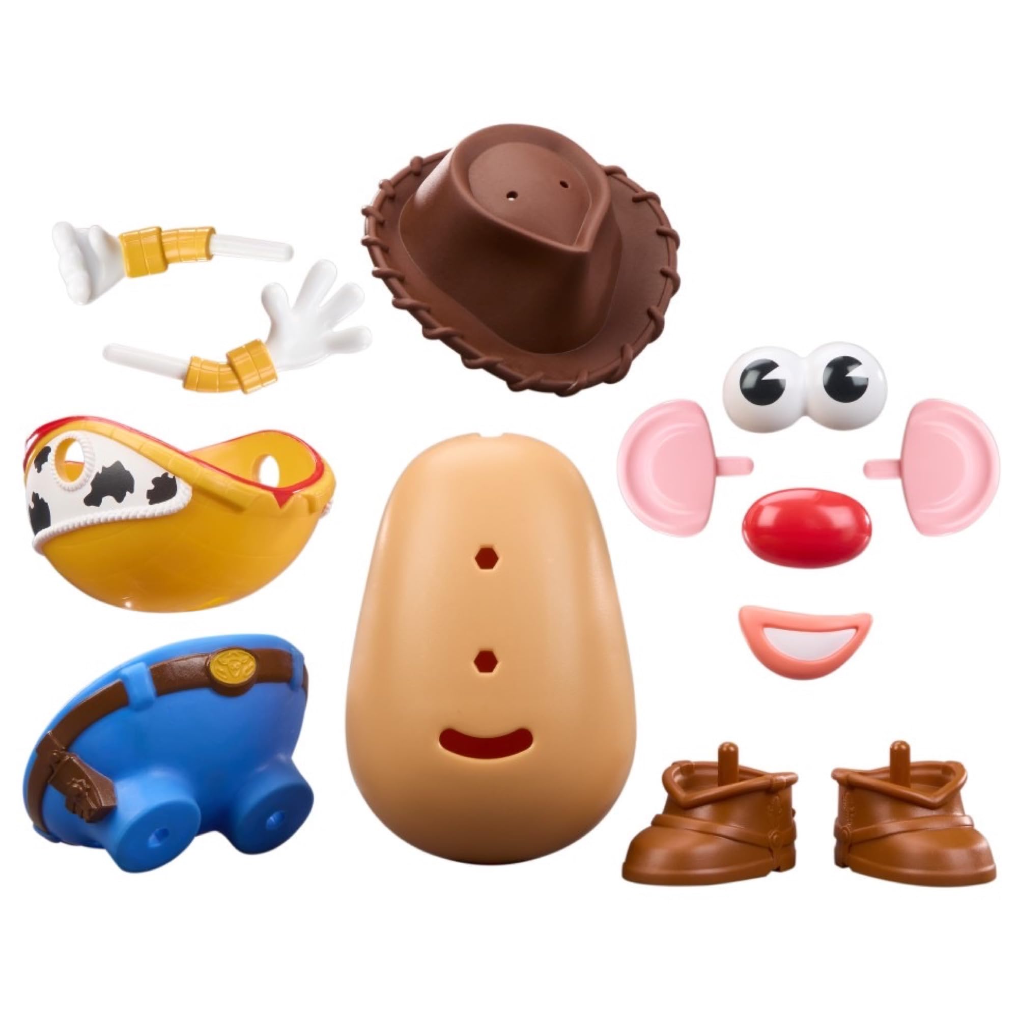 Mr. Potato Head Toy Story Woody Tater Set with 1 Potato Body and 12 Accessories | Ages 2+ 2