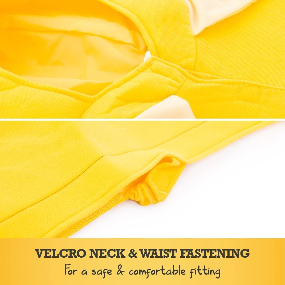 PRETEND TO BEE Banana Tabard Dress Up Costume for Kids 3-7 Years - Yellow 6