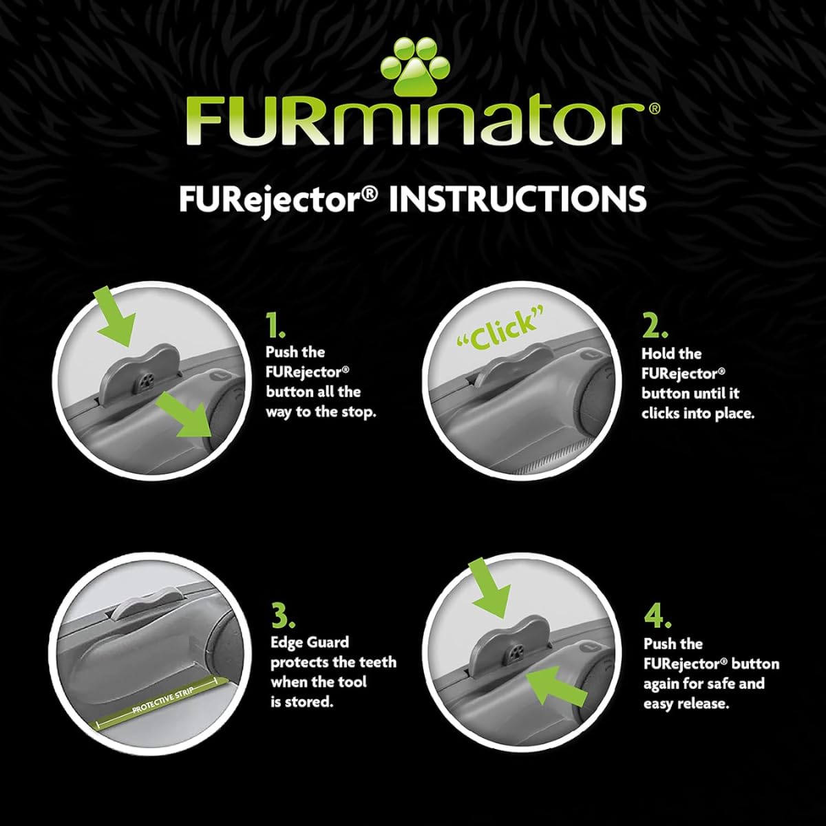 FURminator Undercoat deShedding Tool - Medium Short Hair Dogs (9-23 kg) | Orange/Grey | Size M 4