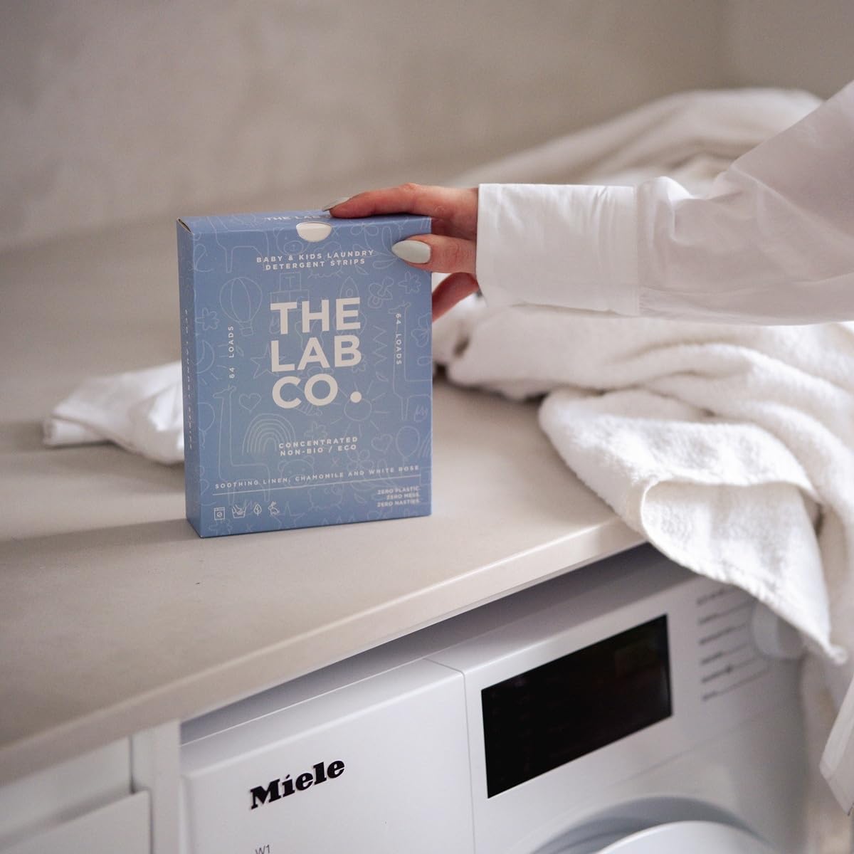 The Lab Co. - Laundry Detergent Strips Sheets (64 Loads, Eco Ultra-Concentrated) 3