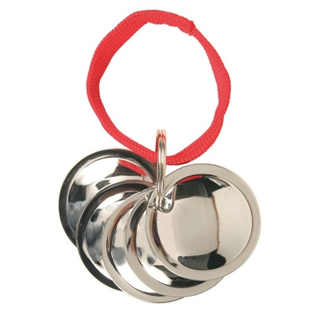 TRIXIE Dog Activity Training Discs - Sound Signal Agility Training | 5 Metal Discs | 4.5 cm Diameter 1