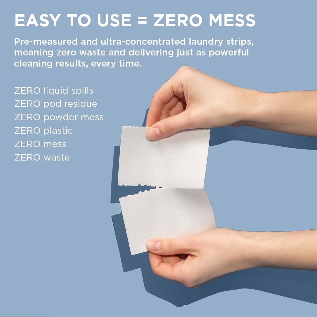 The Lab Co. - Laundry Detergent Strips (32 Loads, Eco Ultra-Concentrated) 3
