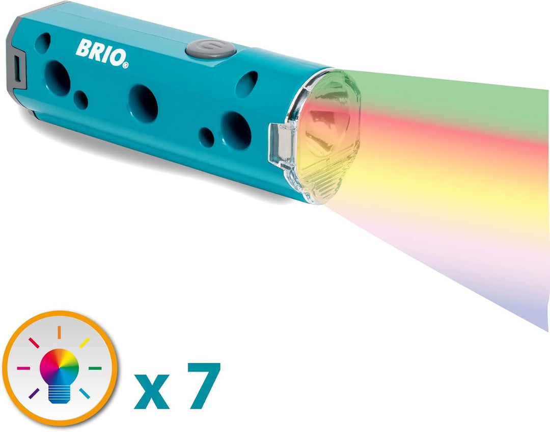BRIO Builder Flashlight Torch - LED Light STEM Toy for Kids Ages 3+