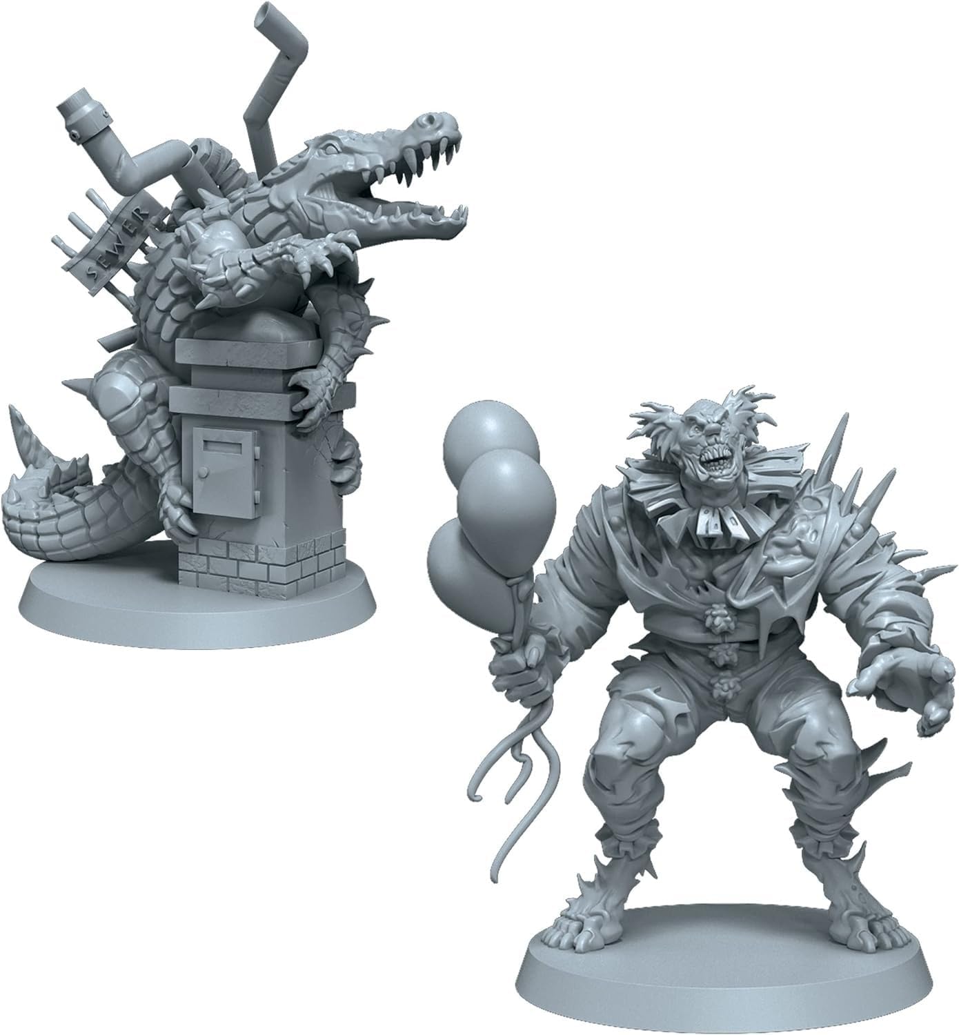 CMON Zombicide 2. Edition Urban Legends Abomination Pack – 4 detaillierte Miniaturen 3