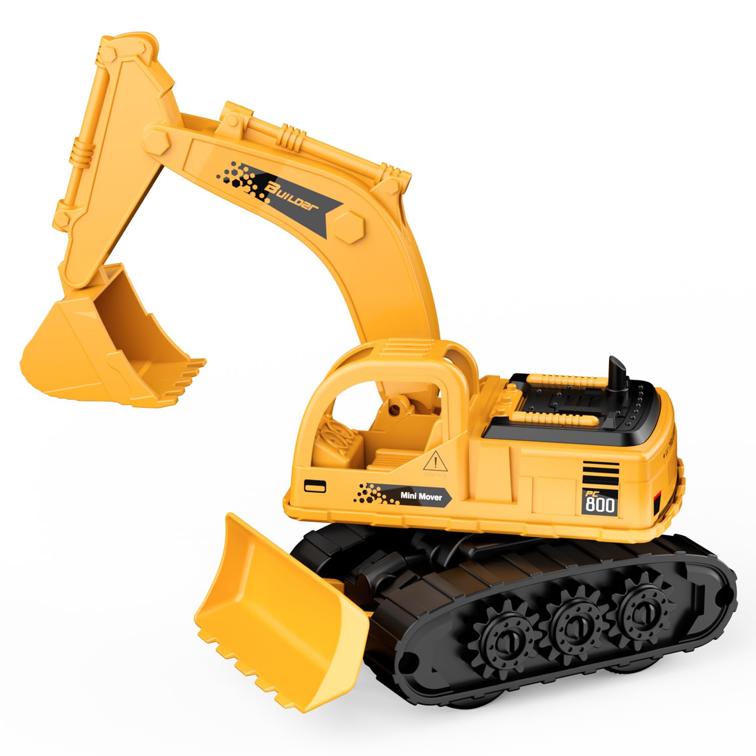 GizmoVine Kids Digger Toy - 2-in-1 Friction-Powered Excavator for Ages 3+ 1