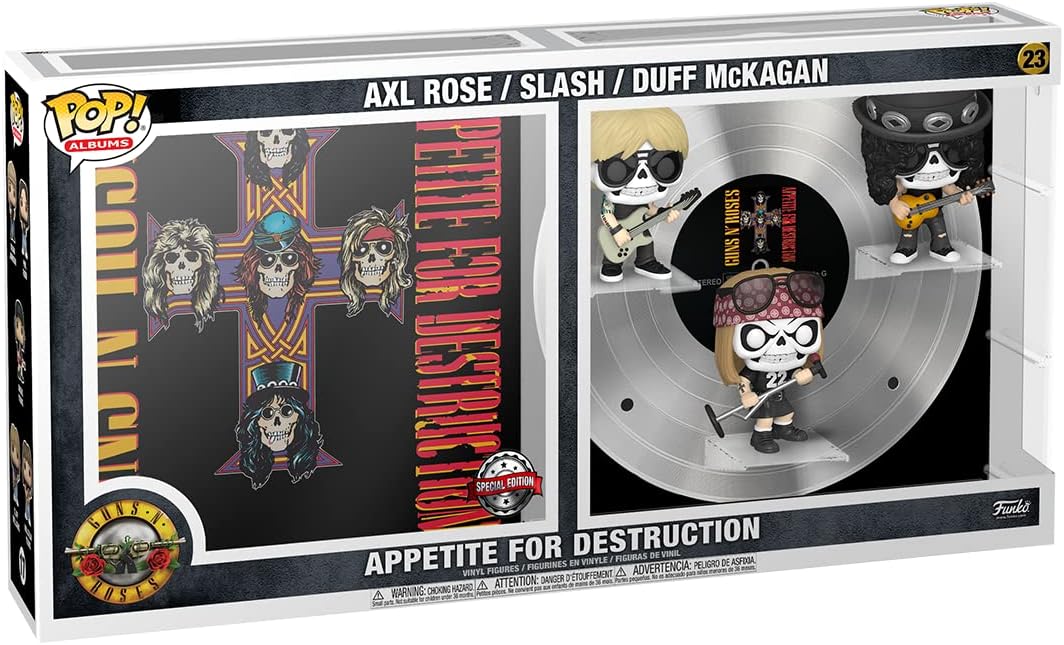 Funko Pop! Albums Deluxe - Guns N' Roses Duff McKagan Vinyl Figure (60992) 1