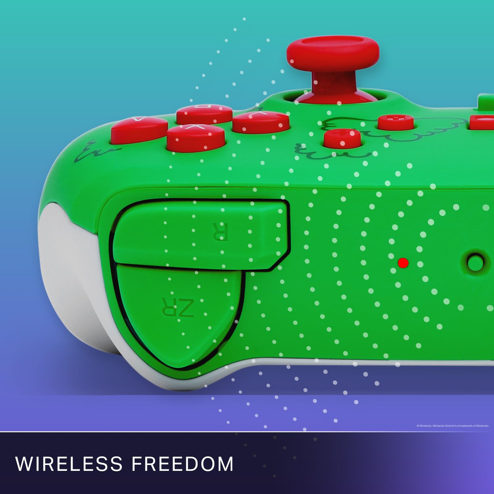 PowerA Wireless Controller for Nintendo Switch - Hungry Yoshi, Officially Licensed for Switch, Switch OLED, and Switch Lite 12