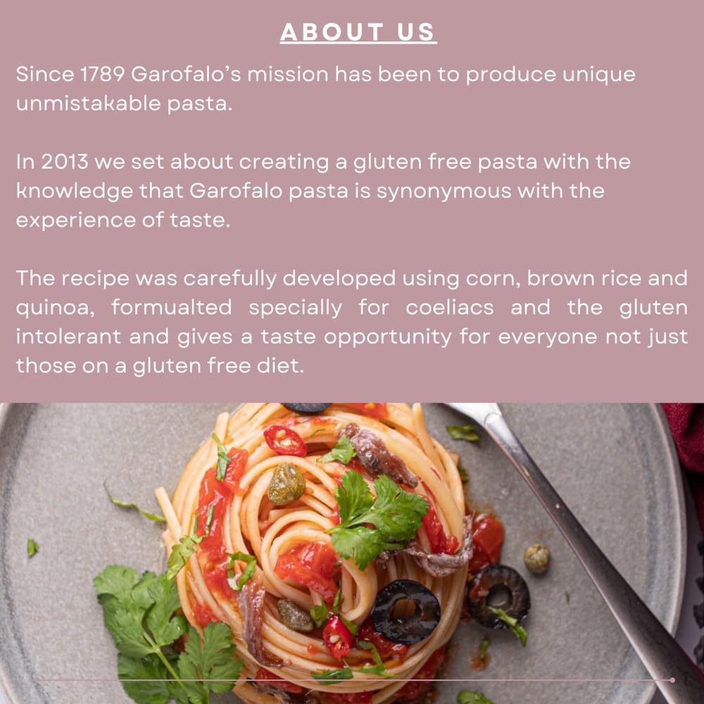 Garofalo Gluten Free Spaghetti Italian Dried Pasta (400g)