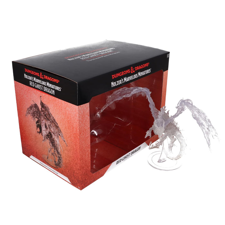 WizKids D&D Nolzur's Marvelous Miniatures Red Ghost Dragon Unpainted Miniature