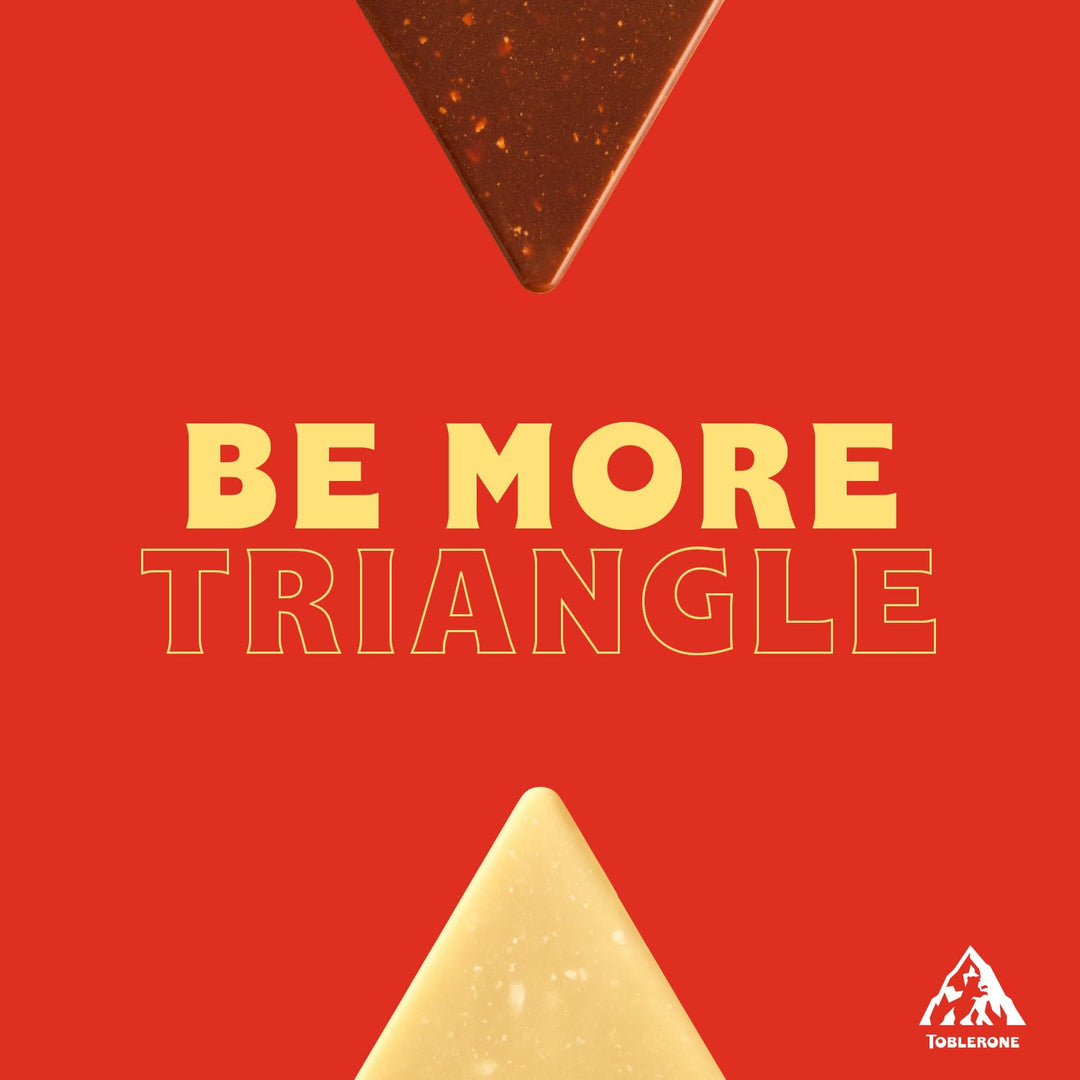 Toblerone White Chocolate with Honey and Almond Nougat – 340g Large Gift Bar
